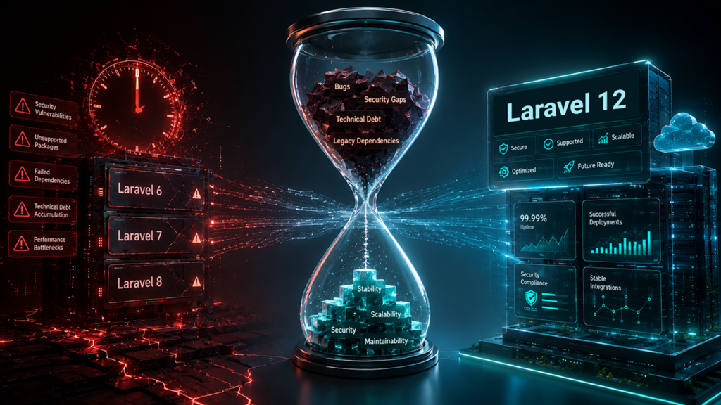 Laravel 6, 7 or 8 Upgrade