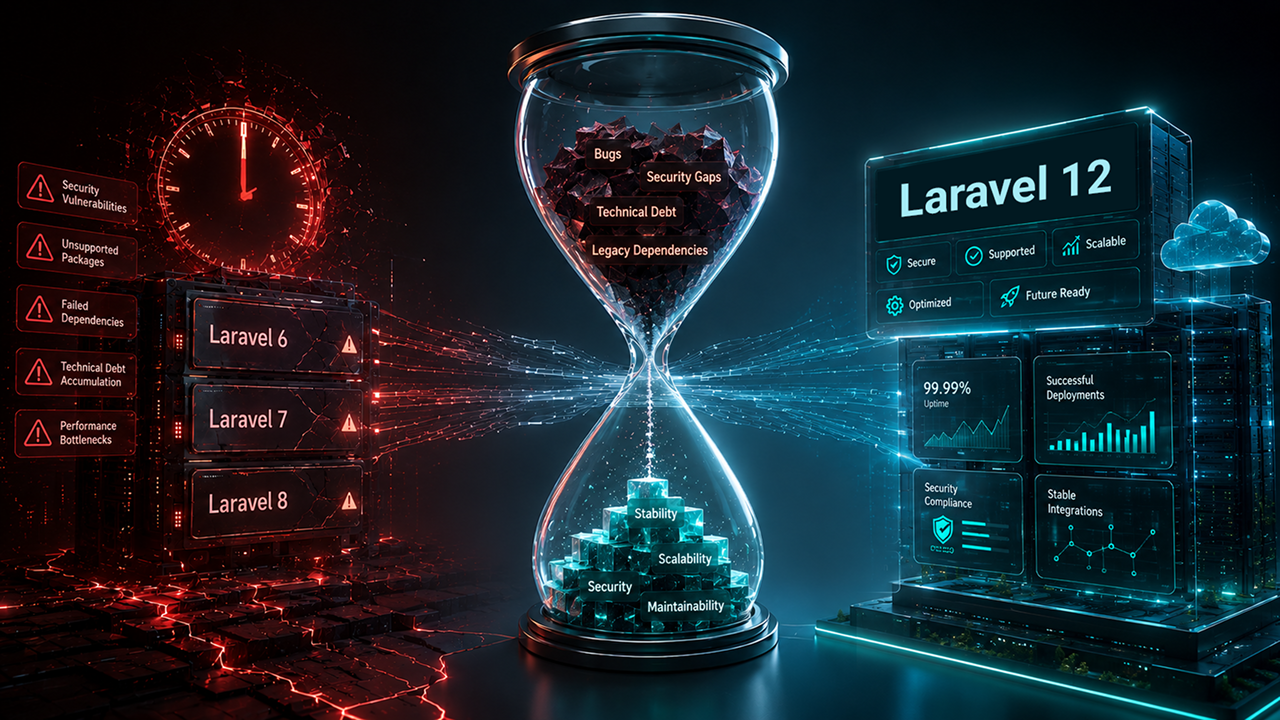 Laravel 6, 7 or 8 Upgrade