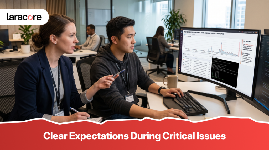 Clear Expectations During Critical Issues