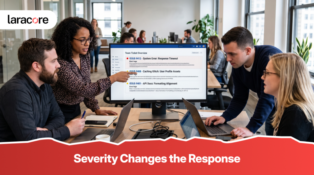 Severity Changes the Response